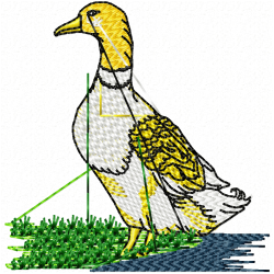 Ducks And Goose Embroidery Design 1 Ducks And Goose Embroidery Design 1